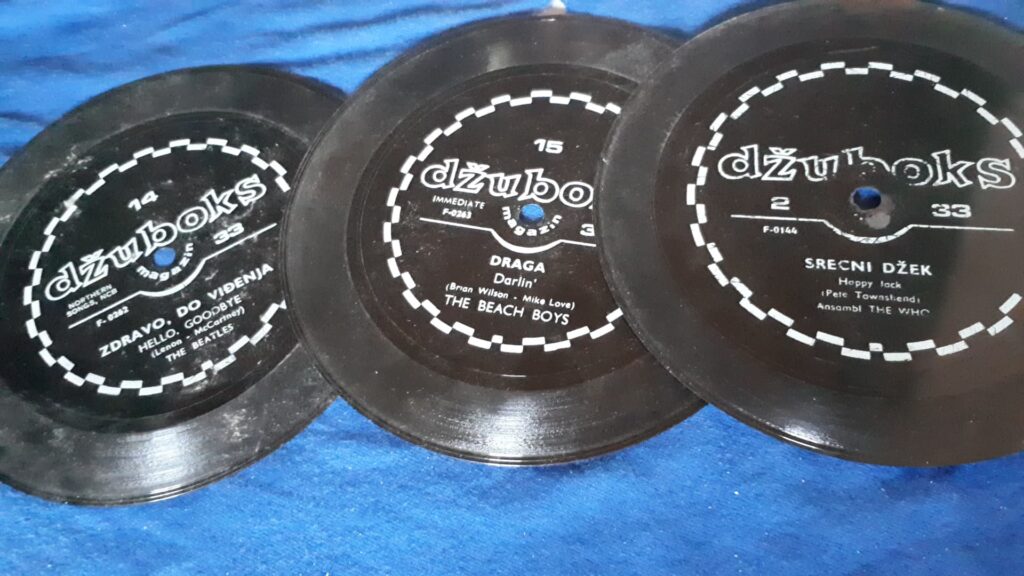 flexi disc ploče koje su dolazile s Džuboks časopisom