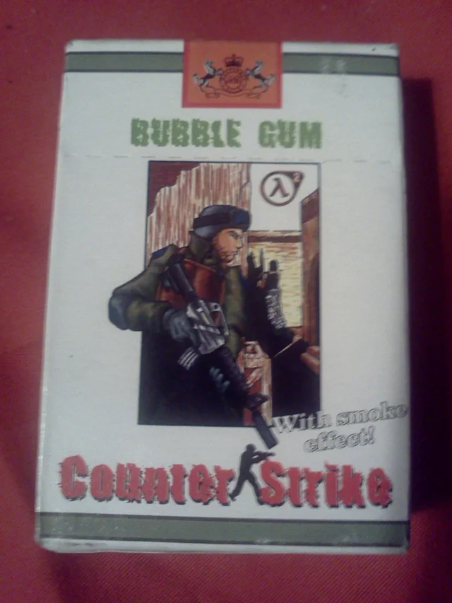 Bubble Gum Counter Strike with smoke effect